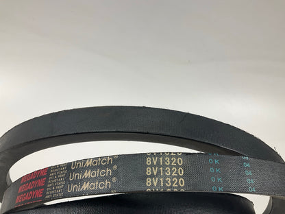 Megadyne 8V1320 Industrial Accessory Drive V-Wedge Belt - 1.00'' X 132''