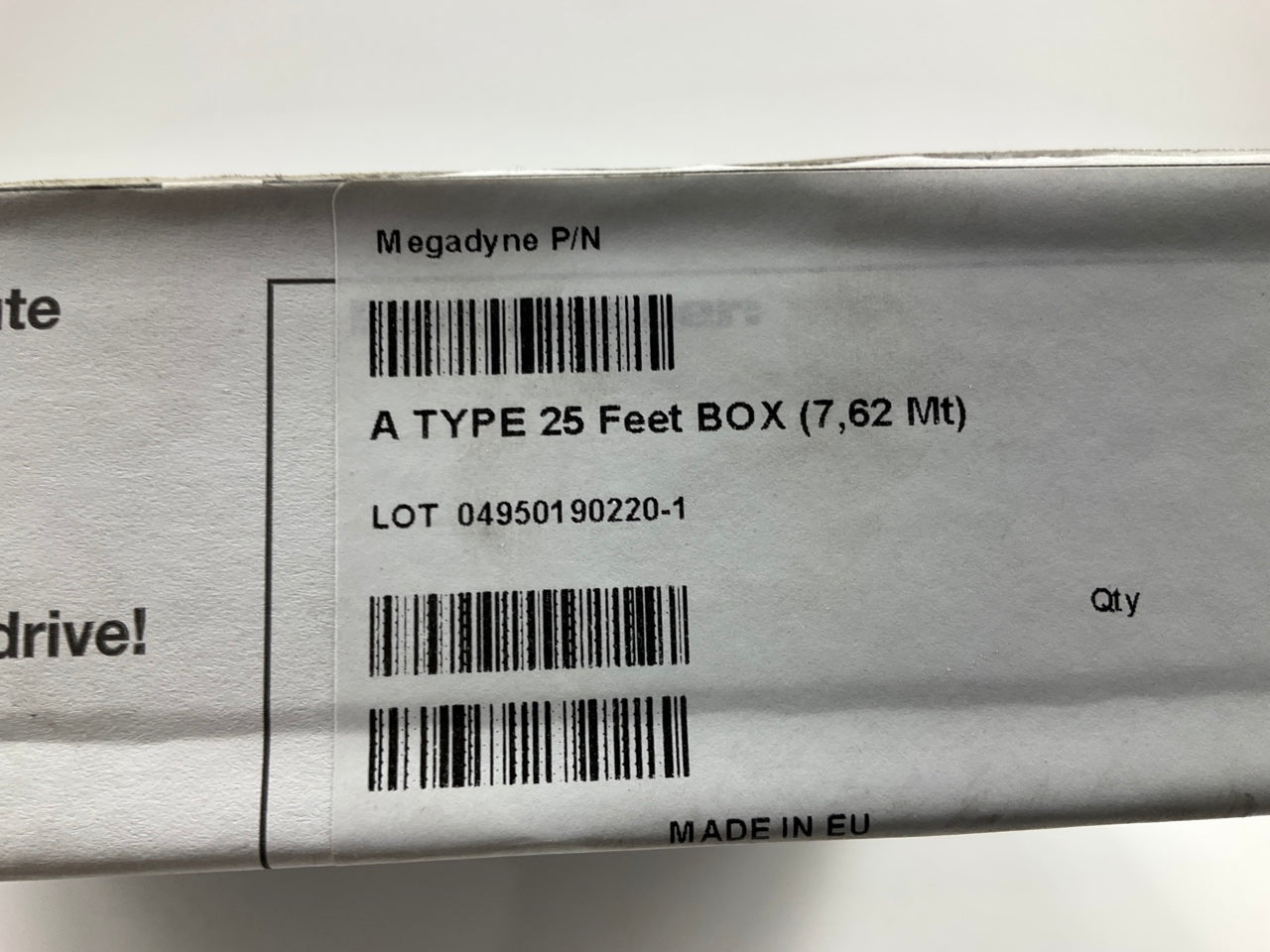 Megadyne ATYPE-25 Accu-Link Adjustable Link V-belt A-type - 25 Feet