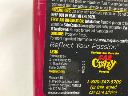 Meguiar's A3316 Automotive Quik Detailer Spray - 16 Oz
