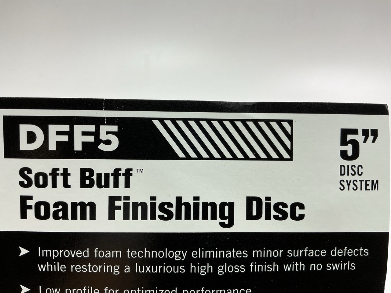 Meguiar’s DFF5 DA Foam 5'' Finishing Foam Disc For Car/Auto Detailing