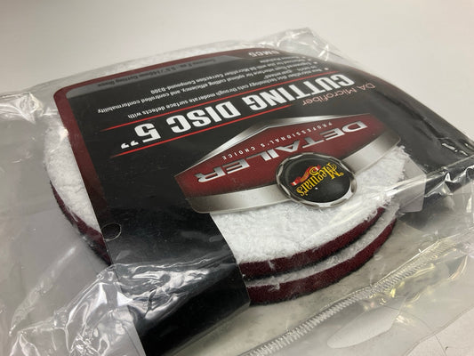Meguiar's DMC5 5'' One DA Microfiber Cutting Disc, (Pack Of 2)