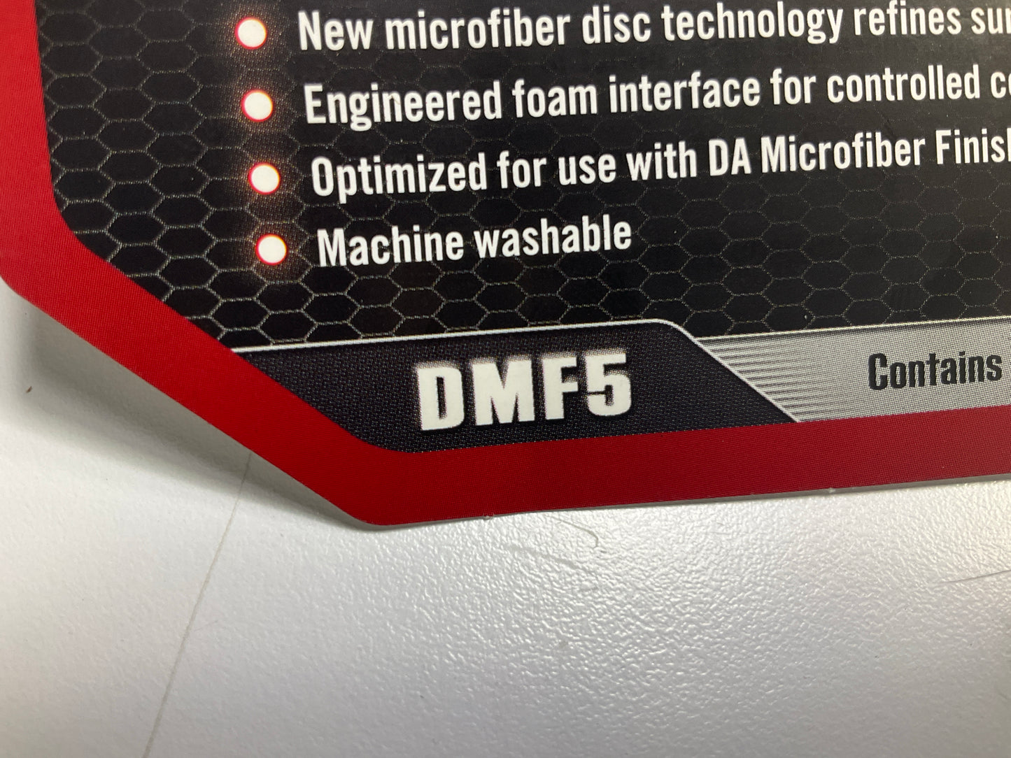 Meguiars DMF5 DA Microfiber Finishing Pad 5'',  2-Pack