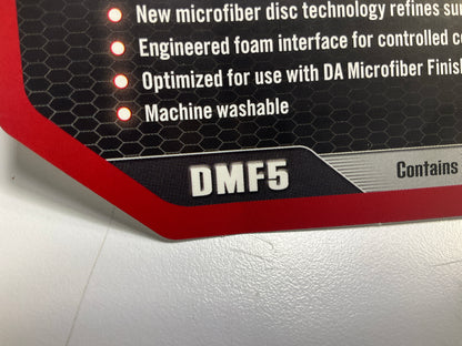 Meguiars DMF5 DA Microfiber Finishing Pad 5'',  2-Pack
