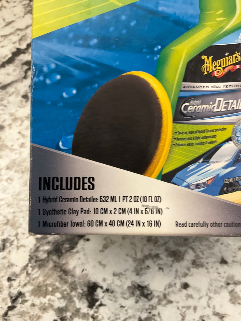 Meguiars G200200 Hybrid Ceramic Quik Kit (3-Piece) Detailing Kit