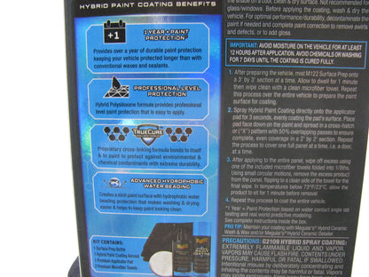 Meguiar's G210300 Hybrid Paint Coating Kit