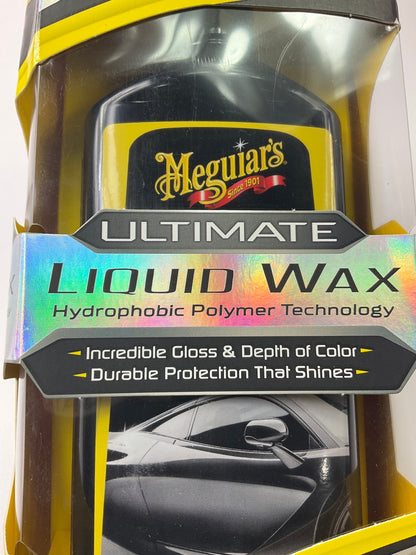 Meguiars G210516 Ultimate Liquid Wax Long-Lasting Easy To Use Synthetic Wax 16oz