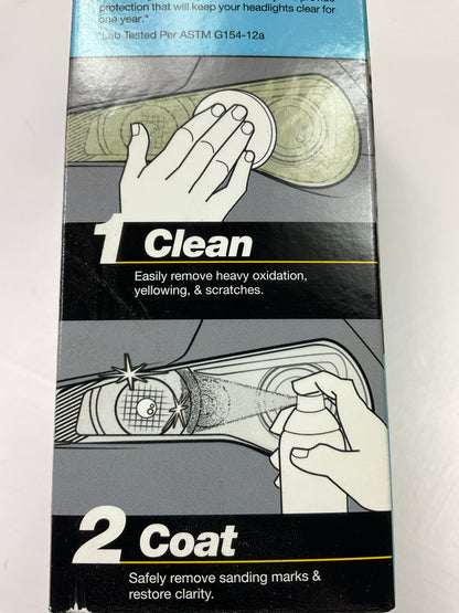 (3) PACK - Meguiars G2970 Two Step Headlight Head Lamps Restoration Kits