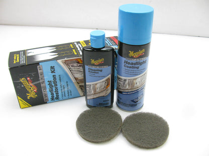 Meguiars G2970 Two Step Headlight Head Lamps Restoration Kit
