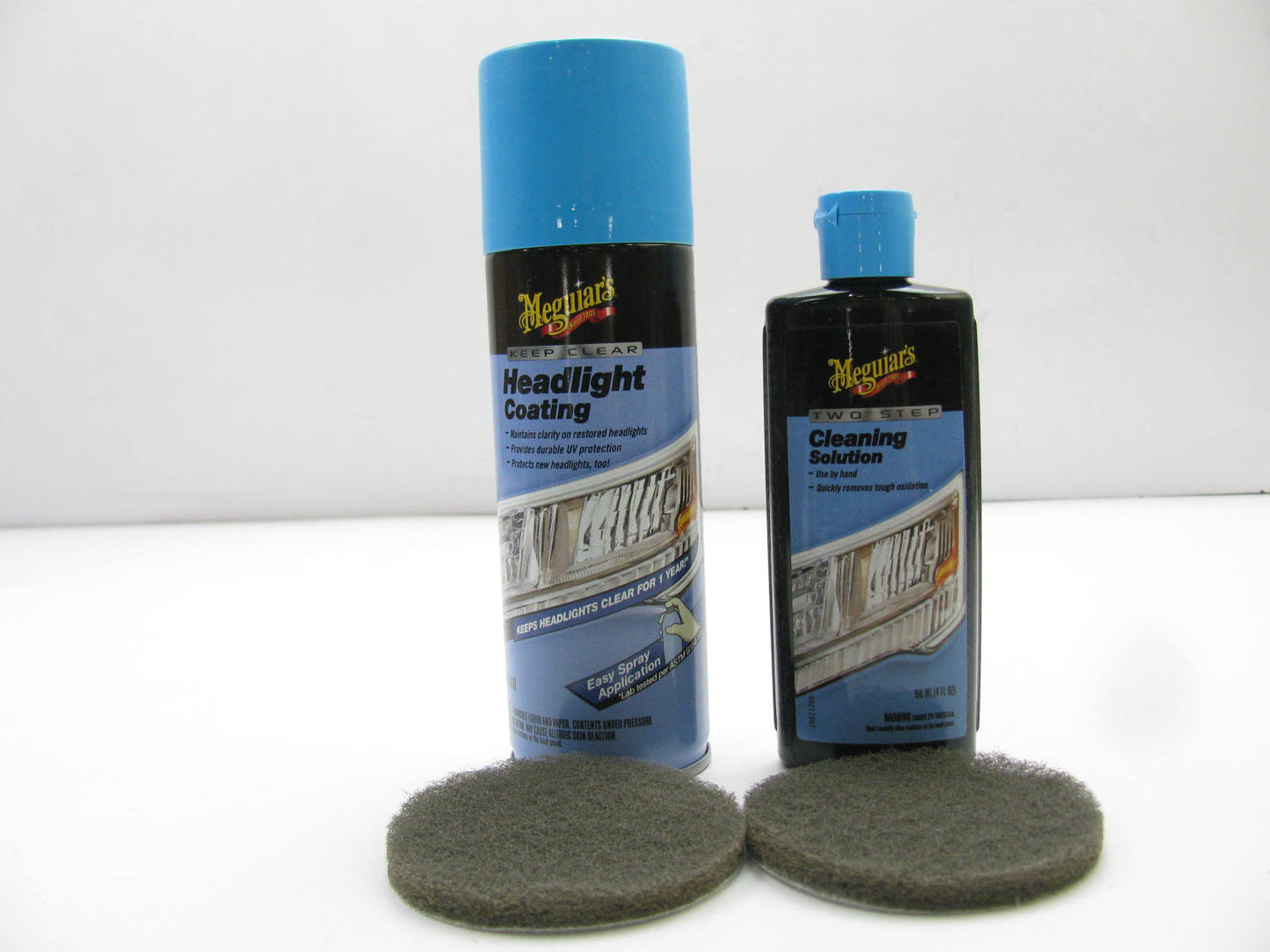 Meguiars G2970 Two Step Headlight Head Lamps Restoration Kit