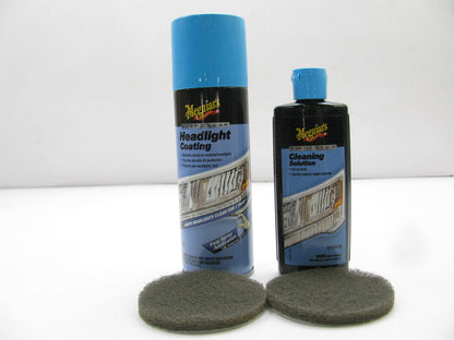 Meguiars G2970 Two Step Headlight Head Lamps Restoration Kit