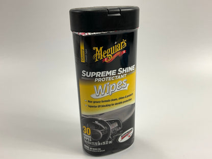 Meguiar's G4000 Supreme Shine Non-Greasy Formula Wipes Auto Surface Protection
