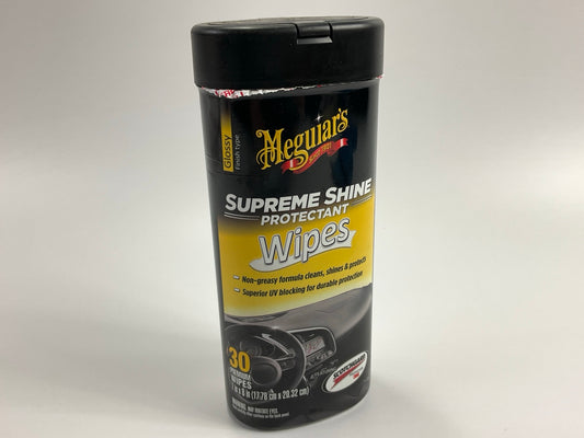 Meguiar's G4000 Supreme Shine Non-Greasy Formula Wipes Auto Surface Protection