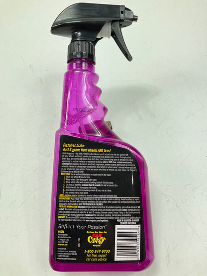 Meguiar's G9524 Hot Rims Wheel And Tire Cleaner, 24 Oz, Spray