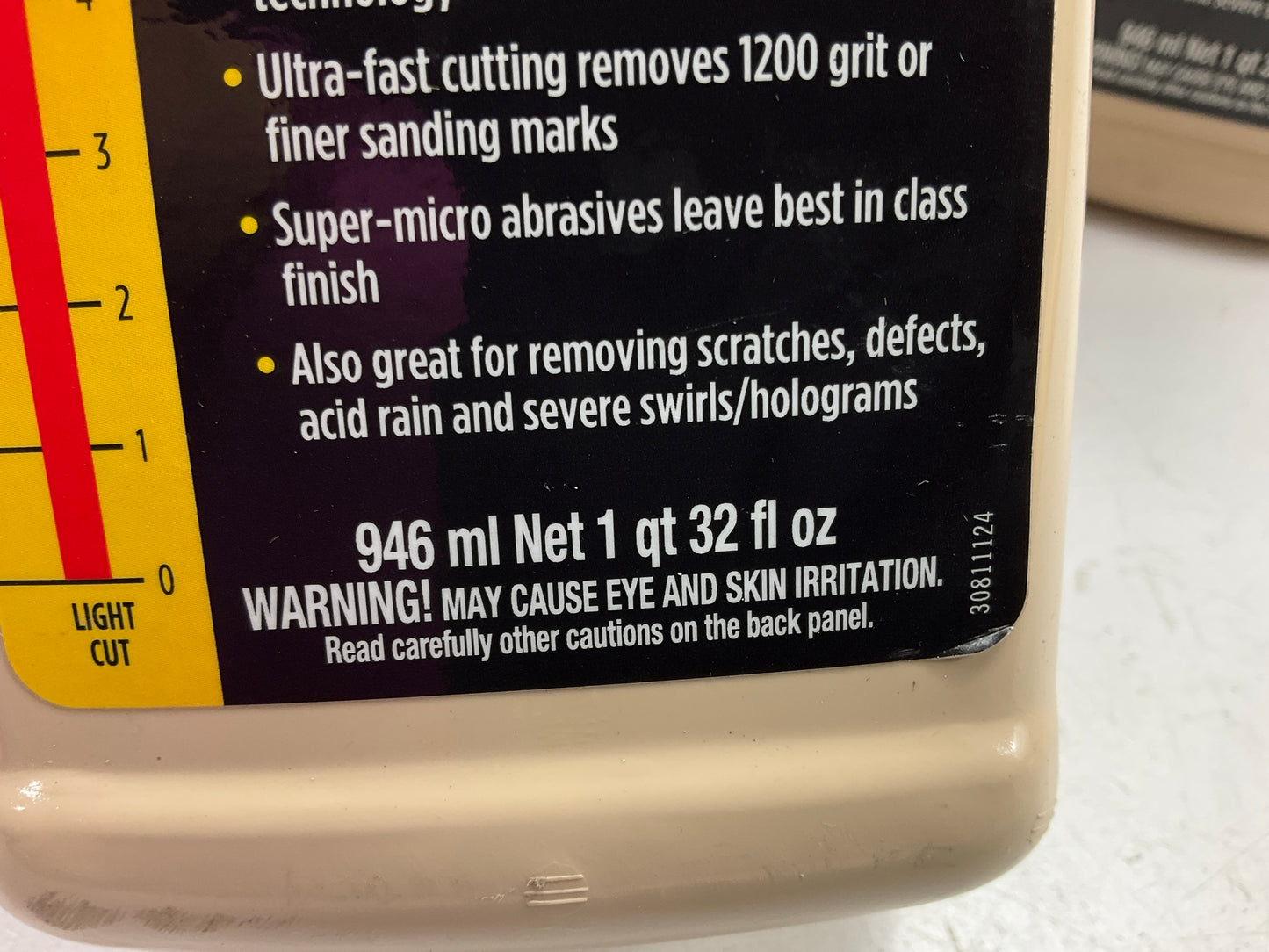 (3) Meguiars M10532 Mirror Glaze Ultra Cut Compound For Car/Auto Detailing, 32oz