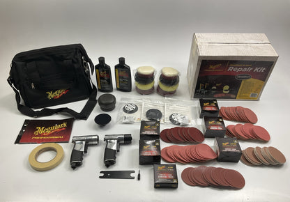MEGUIARS PRO Headlight Lens Restoration Kit, Includes Sanding & Polishing Tools