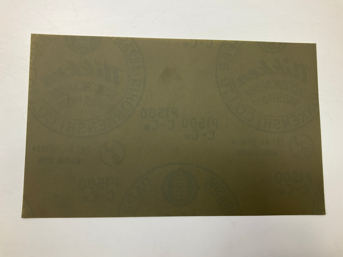 Meguiars S1525 Mirror Glaze 1500 Grit Unigrit Finishing Paper 9'' X 5.5'' 25/ Pack