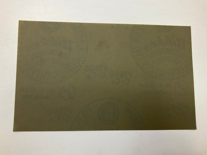 Meguiars S1525 Mirror Glaze 1500 Grit Unigrit Finishing Paper 9'' X 5.5'' 25/ Pack