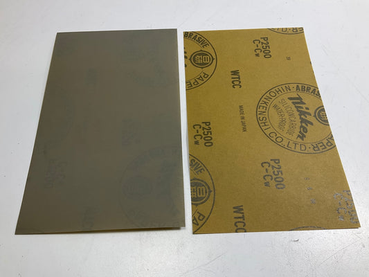 Meguiar's S2025 Mirror Glaze Unigrit Finishing Sand Paper 2000 Grit (25 Sheets)