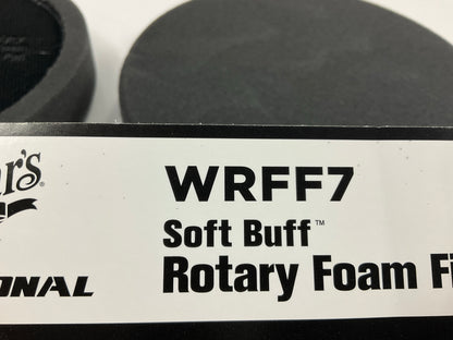 (2) Meguiars WRFF7 Soft Buff Rotary Foam Finishing Buffing Pad 7''