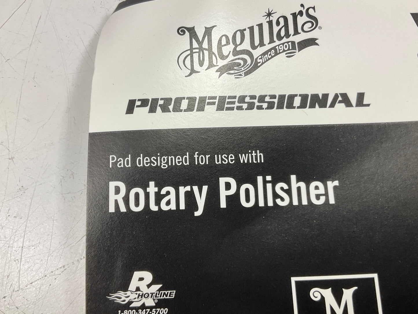 Meguiar's WRWHC7 7'' Soft Buff Rotary Heavy Cutting Wool Pad