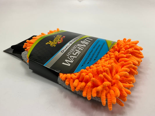 Meguiars X210200 Hybrid Wash Mitt Cloth - Dual Sided - 7.5'' X 1.37'' X 12.75''