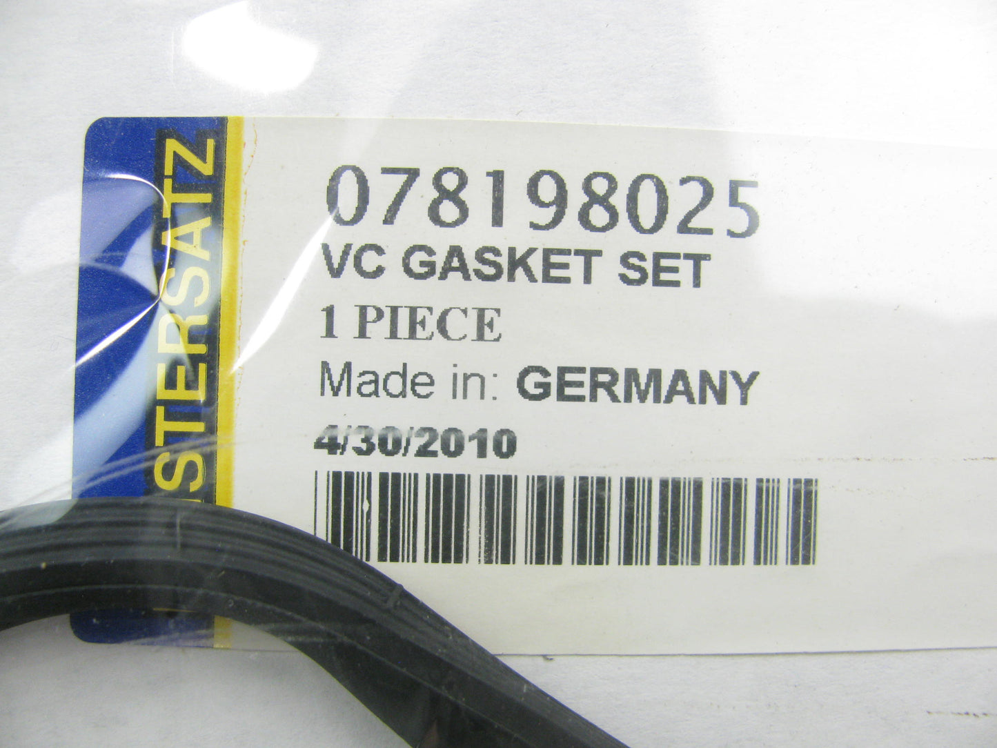 (2) Meistersatz 078198025 Valve Cover Gaskets (PAIR) - MADE IN GERMANY