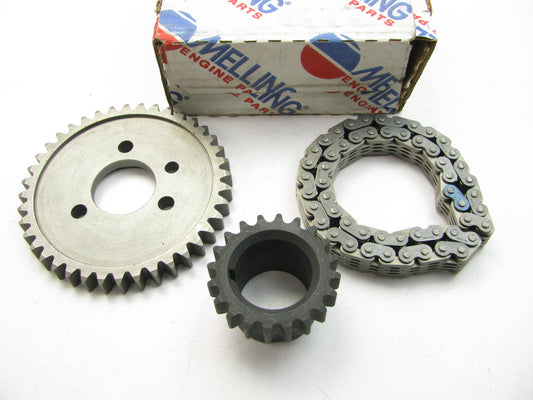 Melling 3-377S Engine Timing Set for 1989-1990 Buick Oldsmobile 3.3L