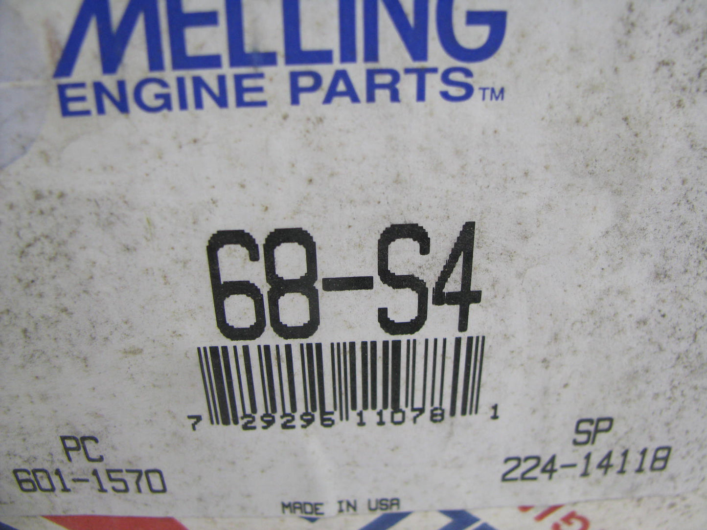 Melling 68-S4 Engine Oil Pump Pickup Tube For 1978-1990 Ford 4.2L 5.0L 5.8L-V8