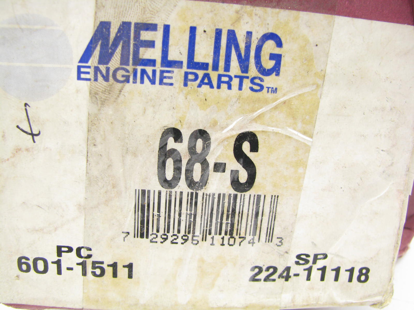 Melling 68-S Oil Pump Pickup Tube & Screen 1962-80 Ford 221 255 260 289 302-V8