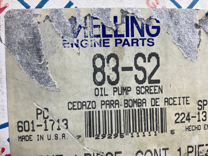 Melling 83-S2 Engine Oil Pump Pickup Tube And Screen