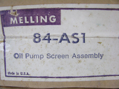 Melling 84-AS1 Oil Pump Pickup Tube For 1970-1980 Ford 351C 351M 400