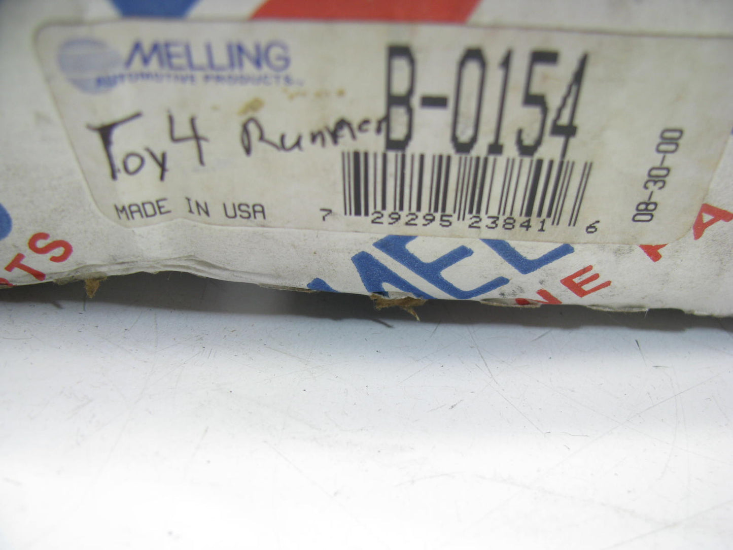 Melling B-0154 Right Engine Timing Belt 1988-1992 Toyota Pickup 4Runner 3.0L-V6