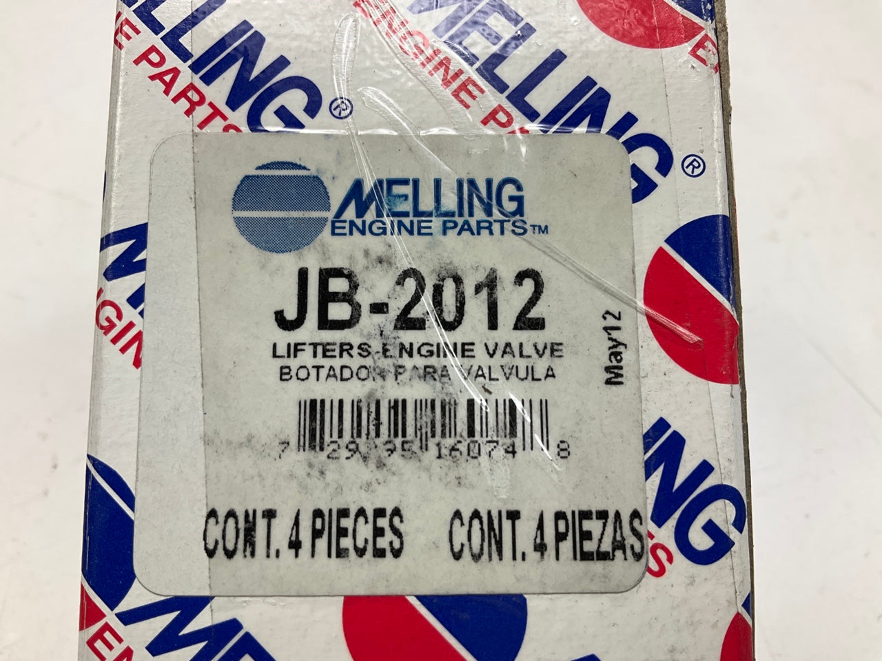 (4) Melling JB2012 Valve Lifters - Ford 2.3L