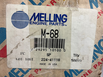 Melling M68 Engine Oil Pump - Small Block Ford SBF, Standard Volume & Pressure