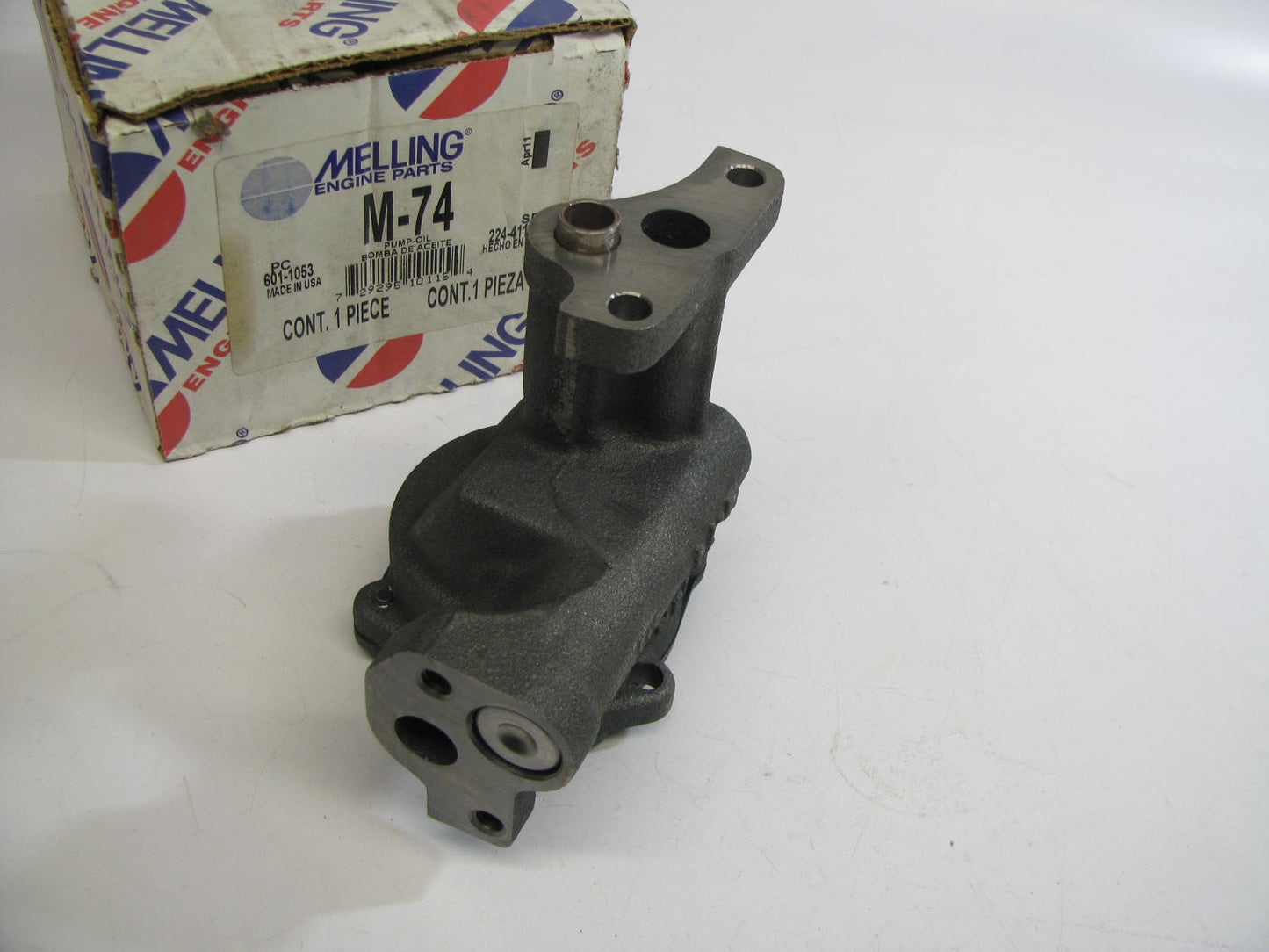 Melling M74 Standard Volume Engine Oil Pump - 1965-1996 Ford 240 300-L6