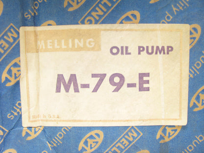 Melling M-79-E Engine Oil Pump - 1976-1991 VW DIESEL Golf Jetta Passat Rabbit