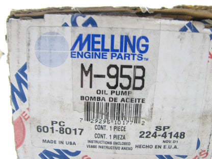 Melling M-95B Engine Oil Pump 1980-1990 GM Isuzu 2.8L 3.1L-V6