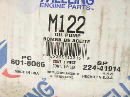 Melling M122 Engine Oil Pump For 1976-1989 Dodge 2.0L 2.6L