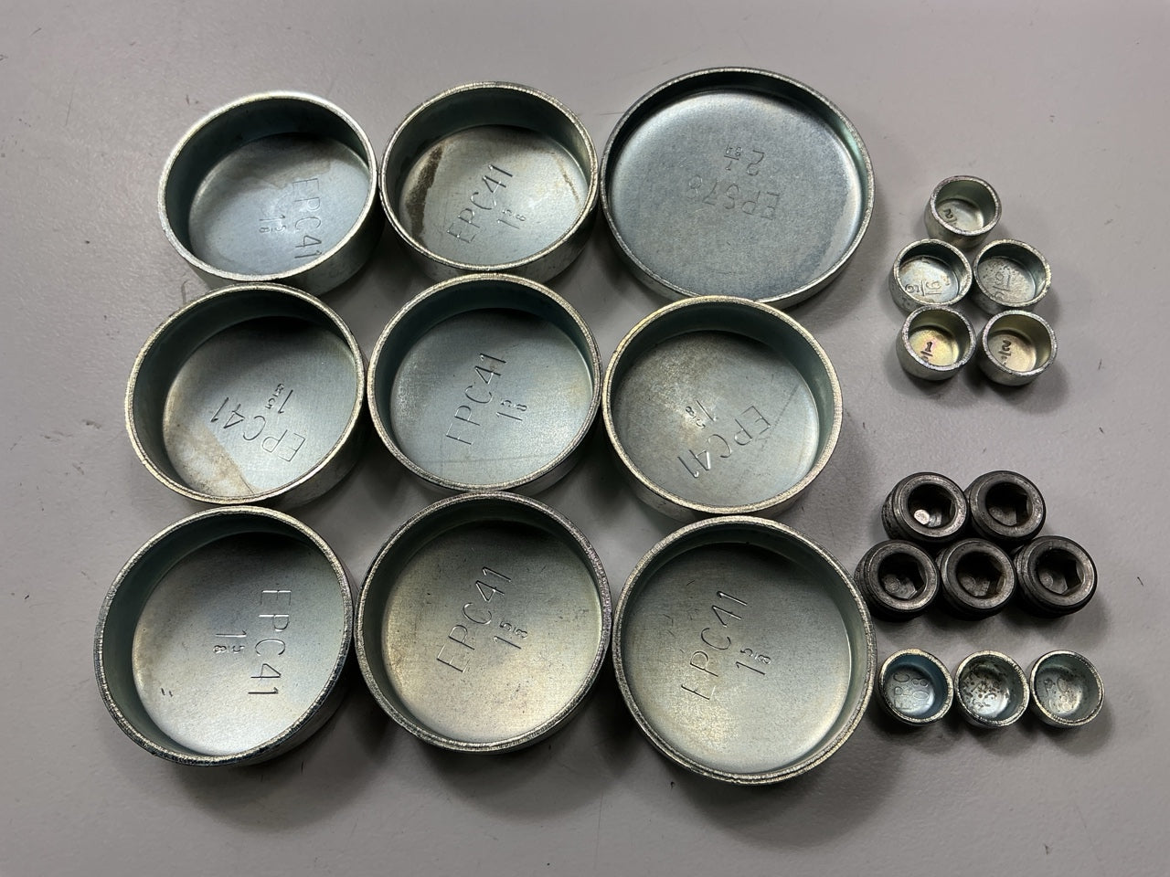 Melling MPE-100R Freeze Expansion Plug Kit - SBC Chevy 283 305 327 350 383