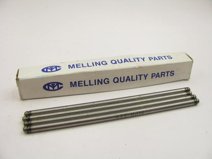 (4) Melling MPR-335 Engine Intake Push Rods For 1979-1980 GMC 7.4L 454