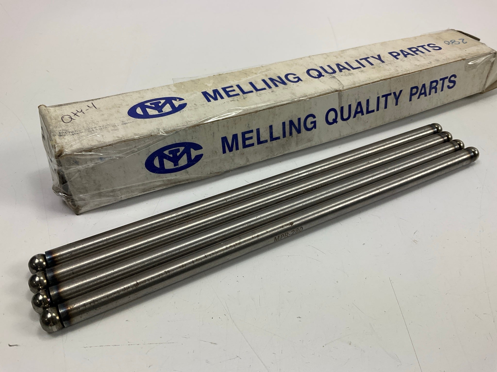 (4) Melling MPR280 Stock (Standard Size) Engine Push Rods – Spark ...