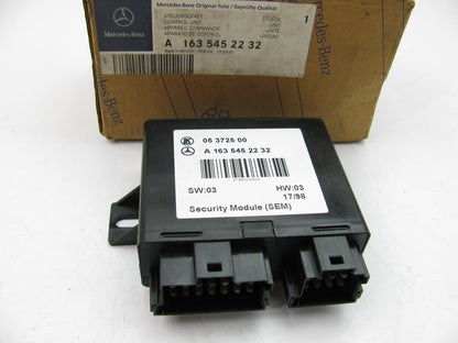 NOS OEM Security Control Module A1635452232