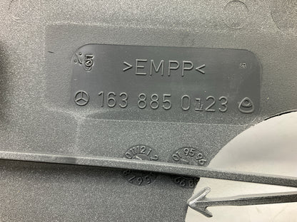 NEW OEM Mercedes A16388501239744 Tow Hook Rear Bumper Molding Trim W163 Silver
