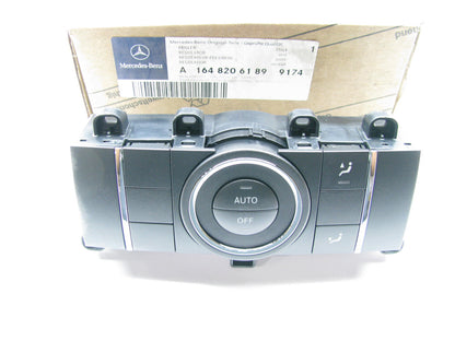 NEW OEM - REAR 1648206189 A/C Climate Control Switch Panel Mercedes ML350 ML500