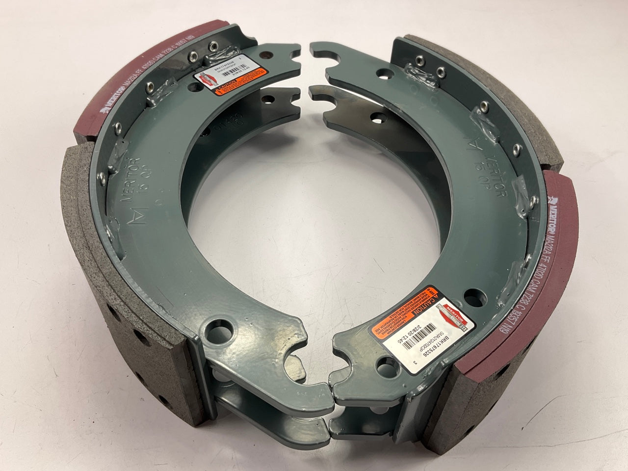 Meritor KSMA2124702QP REMAN Q Plus Brake Shoe Kit, 15'' X 4'', 12K Lining