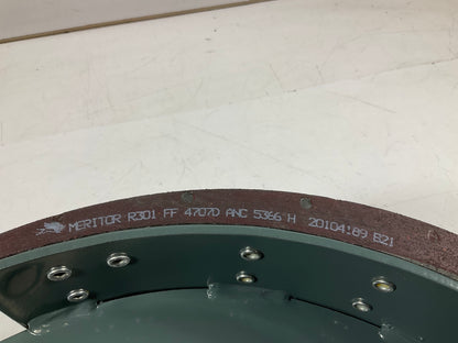 RELINED Meritor KSR3014707QP Drum Brake Shoes, 16-1/2'' X 7'', Q Plus, 23K