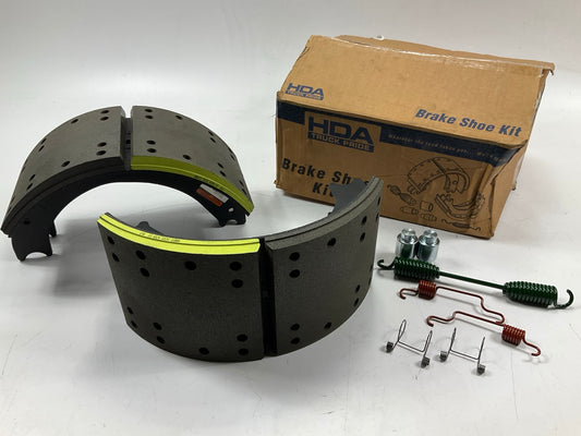 RELINED Meritor MRK4709E2H20S Brake Shoes, 16.5'' X 7'' For Eaton ES2 Series 20K