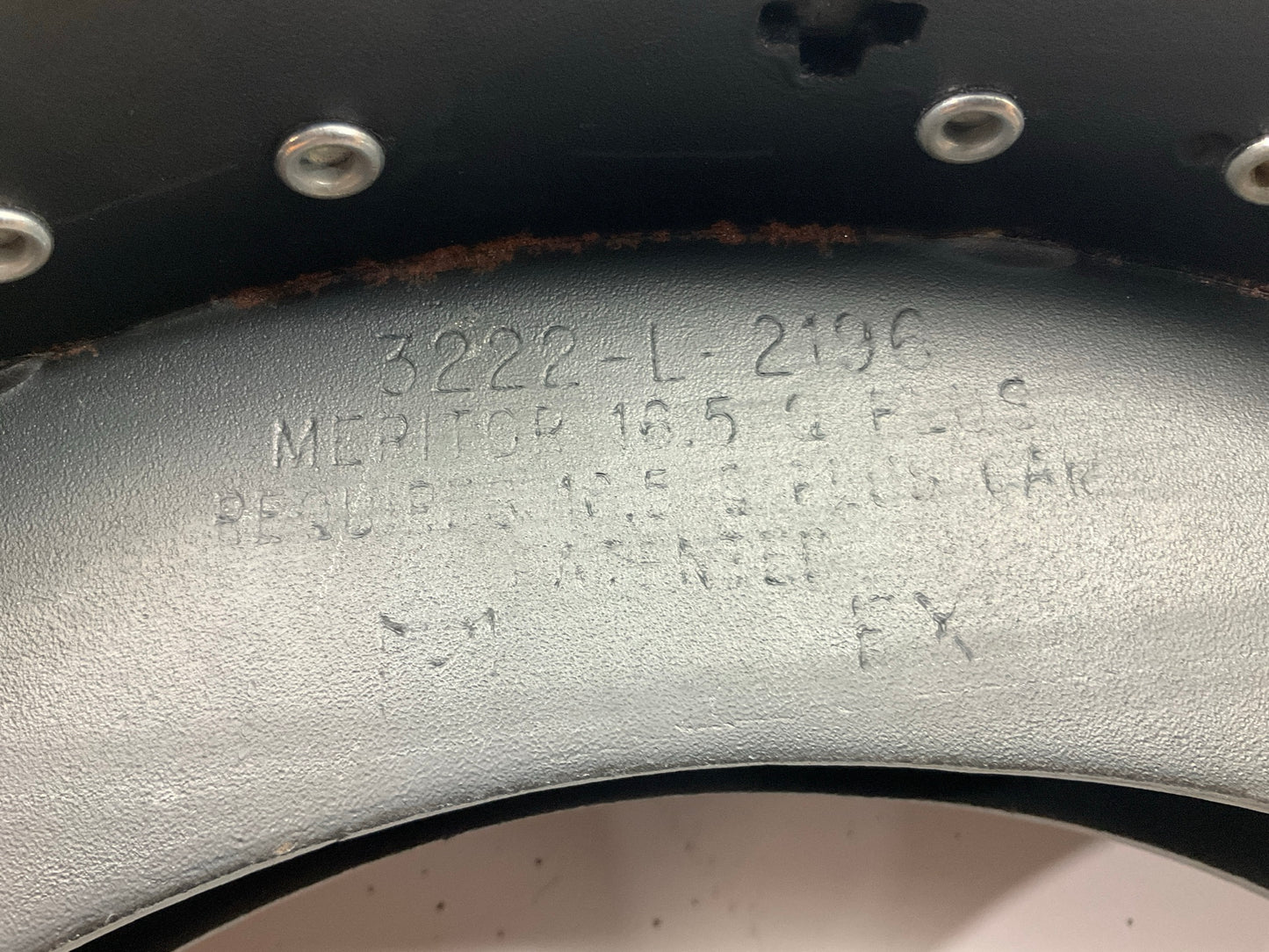 (2) Meritor MRK4715QH23P REMAN Brake Shoes 16-1/2'' X 6'' Meritor, 23K Lining