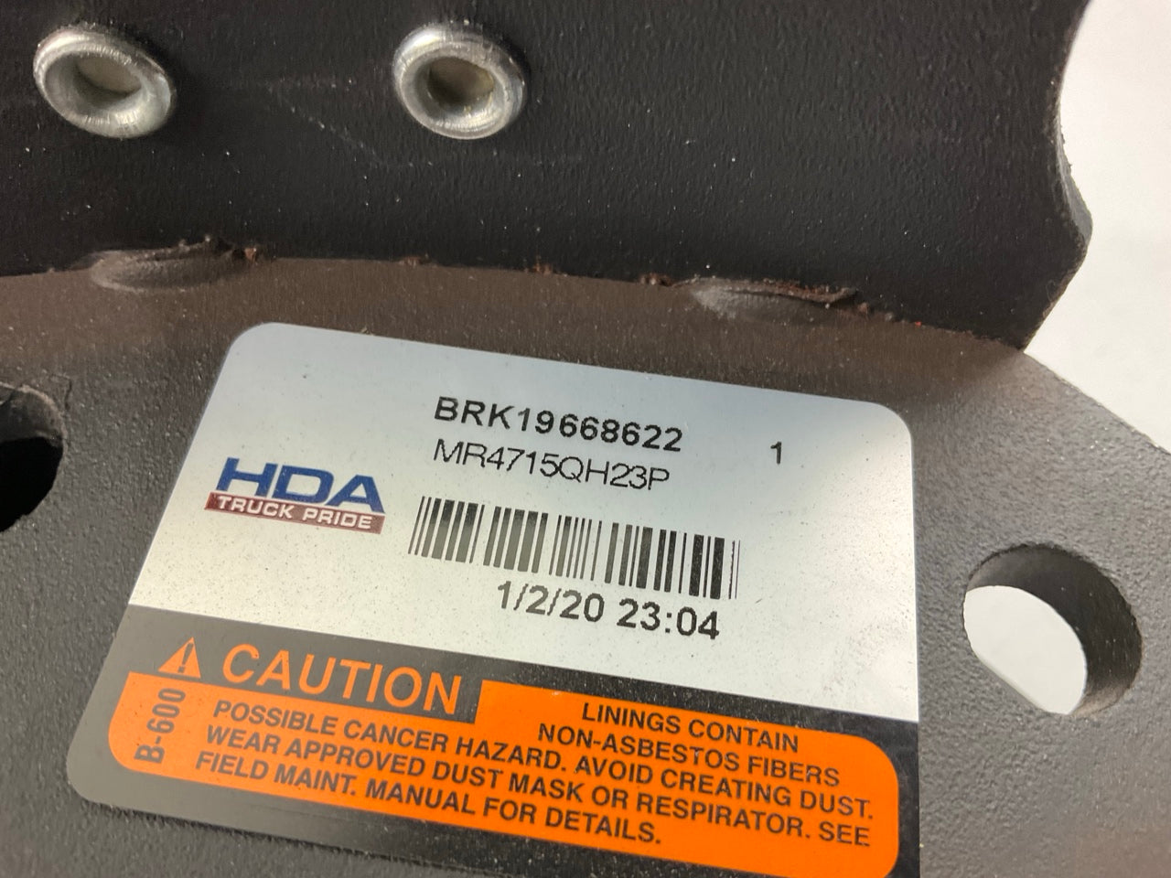 Meritor MRK4715QH23P REMAN Brake Shoe Kit For 16-1/2'' X 6'' Meritor, 23K Lining
