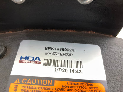 Meritor MRK4725EH23P REMAN ES Drum Brake Shoe Kit, 16.5'' X 6'', 23K Lining